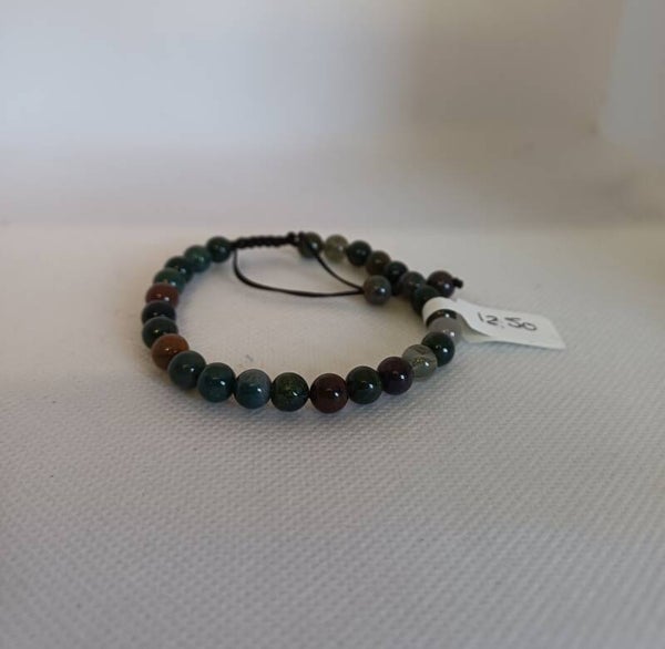 Armband edelsteen 6 mm
