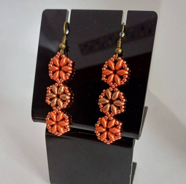 Oorbellen oranje