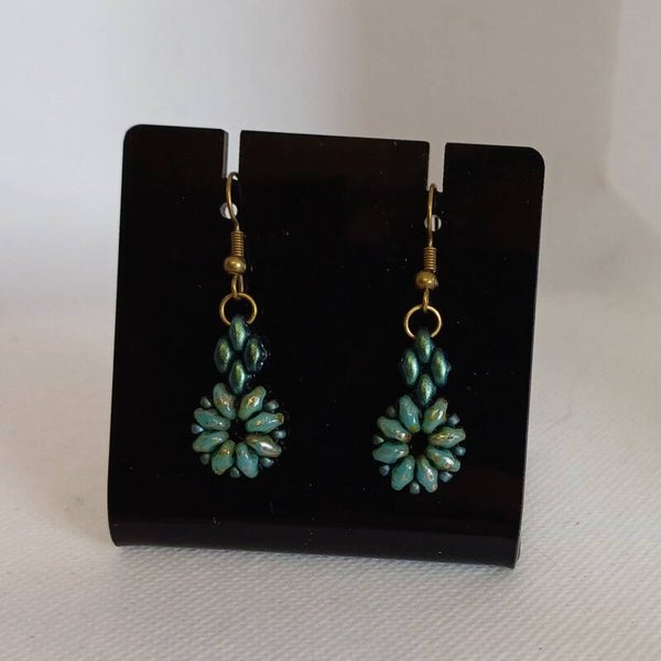 Oorbellen blauw