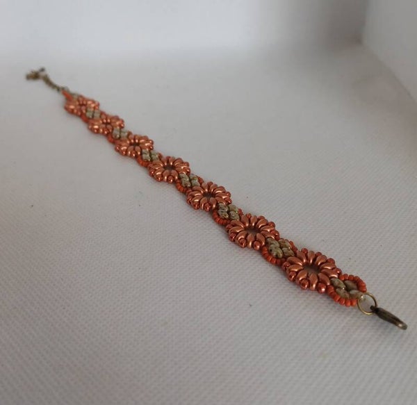 Armband zacht oranje