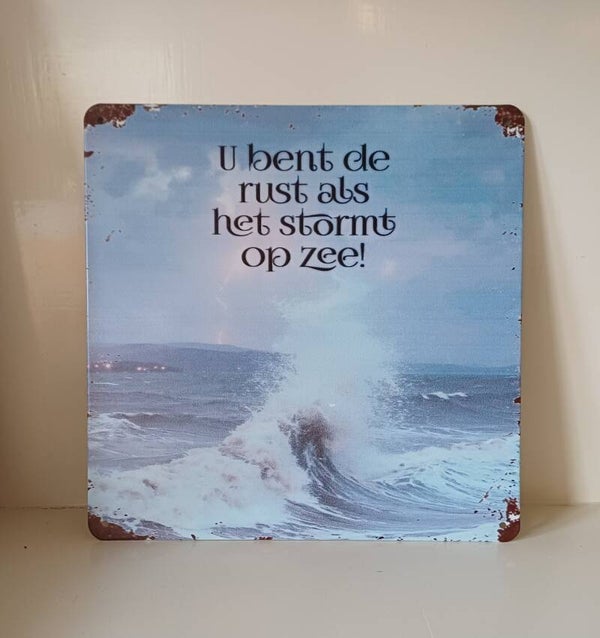 Metaal u bent de rust