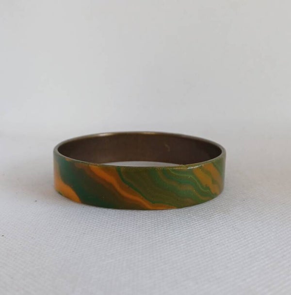 Armband fimoklei groen