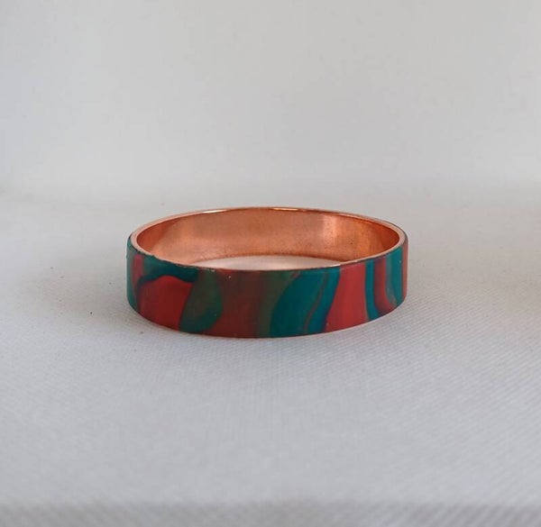 Armband fimoklei groen