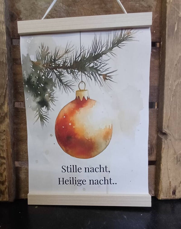 Canvas doek 20 x 30 cm met ophangsysteem