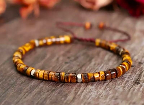 Armband tijgeroog verstelbaar