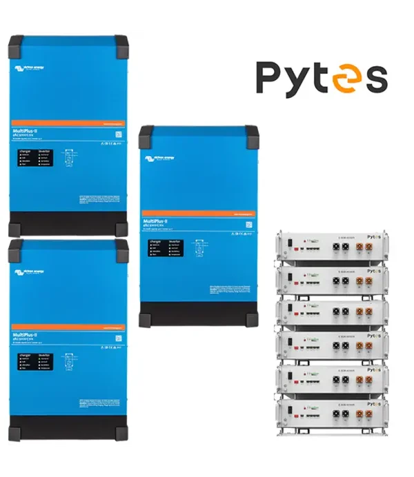 3 fase pakket Pytes 15Kva - 30kwh