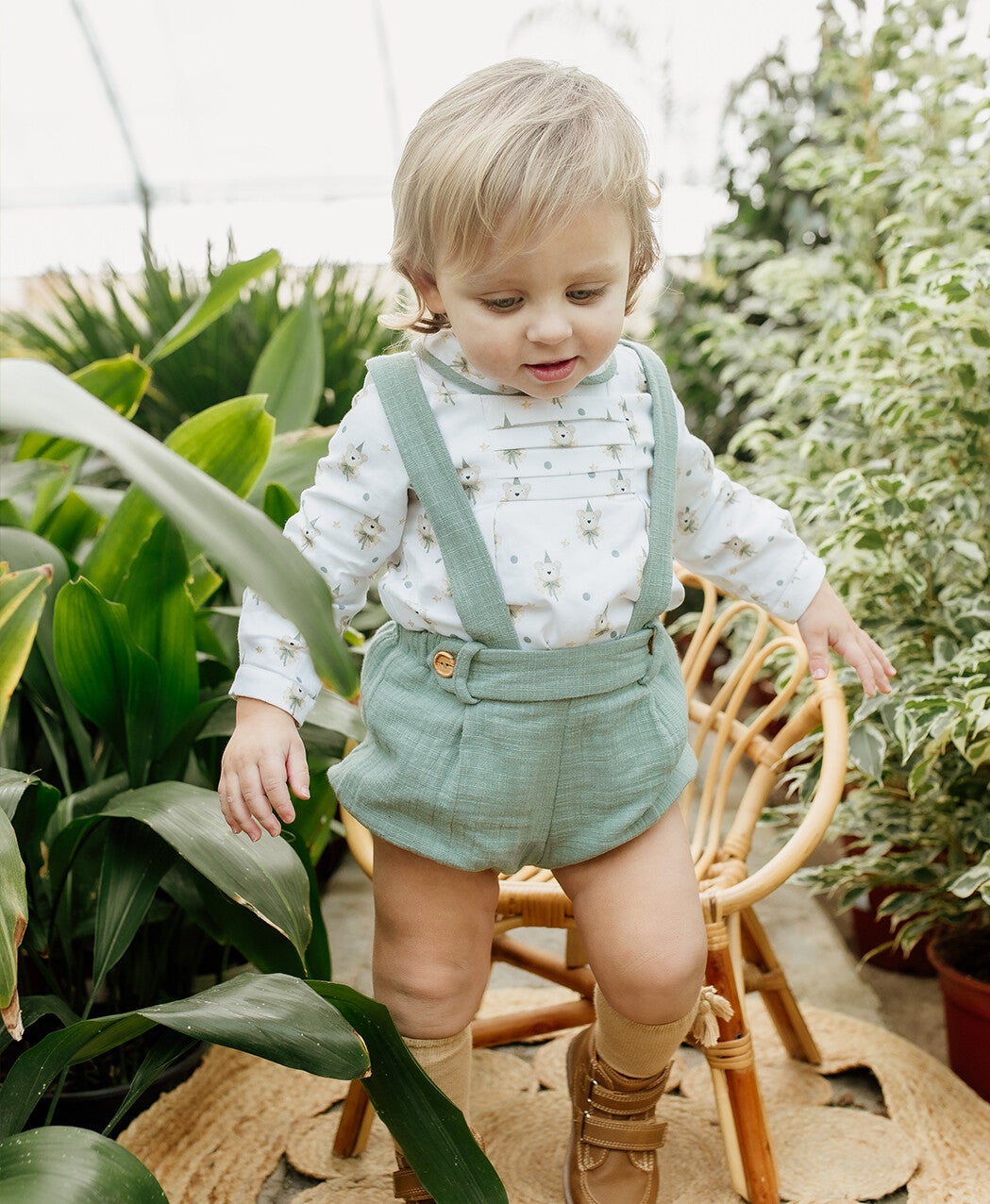 Conjunto de peto bebé