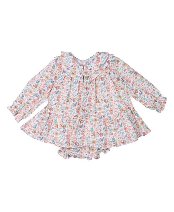 Jesusito niña estampado floral