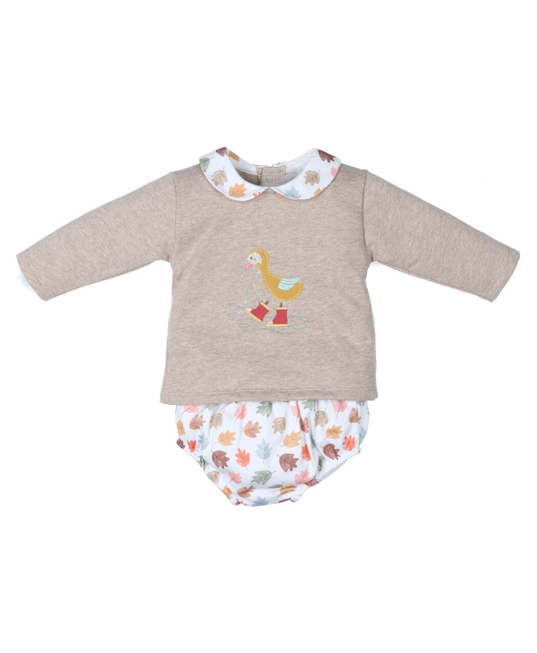 Conjunto con braguita otoñal