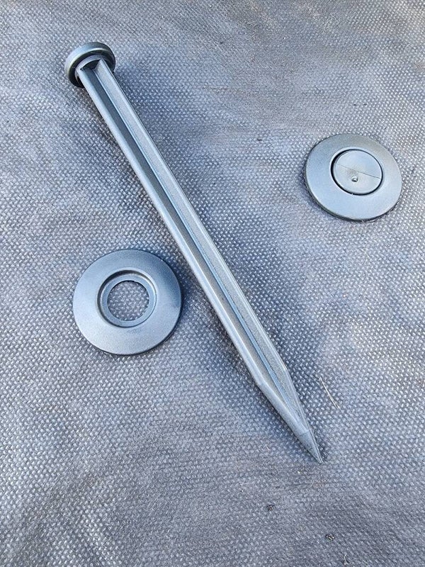 SZPILKI KOŁKI Z PODKŁ DO AGROWŁÓKNINY 100szt.165mm