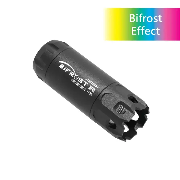 ACETECH Bifrost R Tracer Unit, Black – 11 Flame Modes, Red + Green Tracer BBs