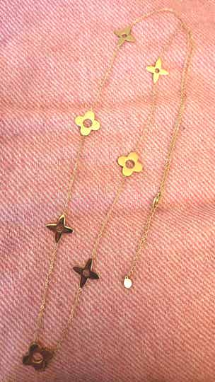 Lange ketting 90 +5 cm klaver