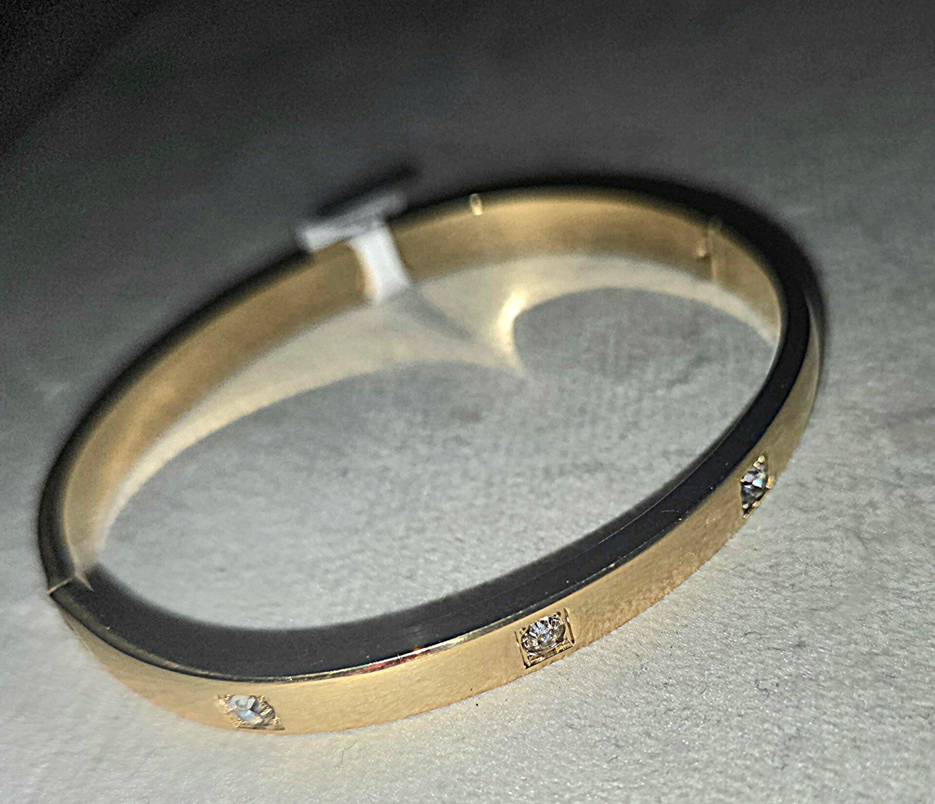 Bangle shine goud StainlessSteel