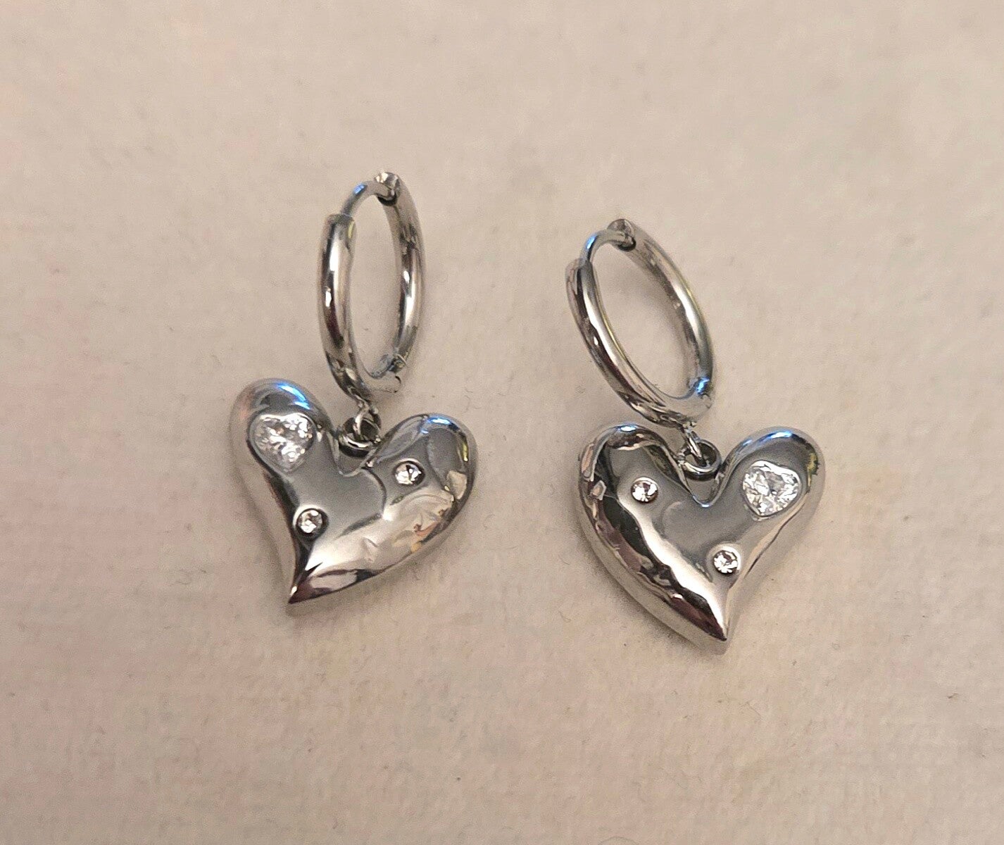 Oorbellen love shine zilver