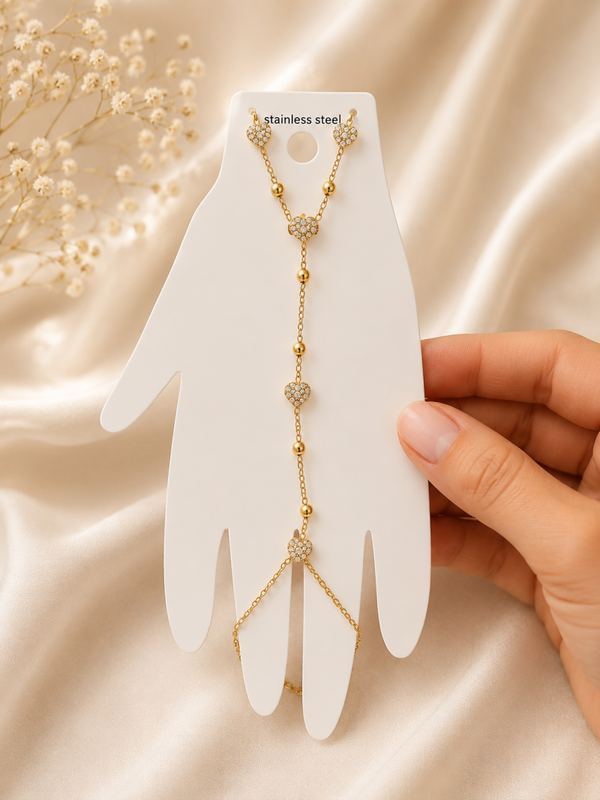 Handchain goud shine