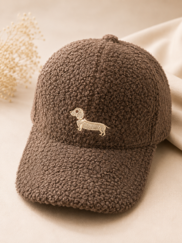 Pet teddy met teckel bruin