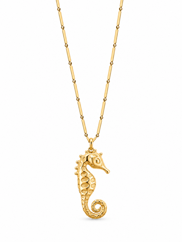 Ketting zeepaard- 80cm
