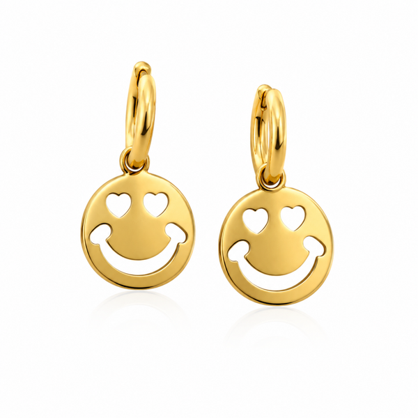 Oorbellen  smiley happy face