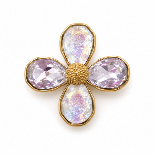 Ring flower pink shine