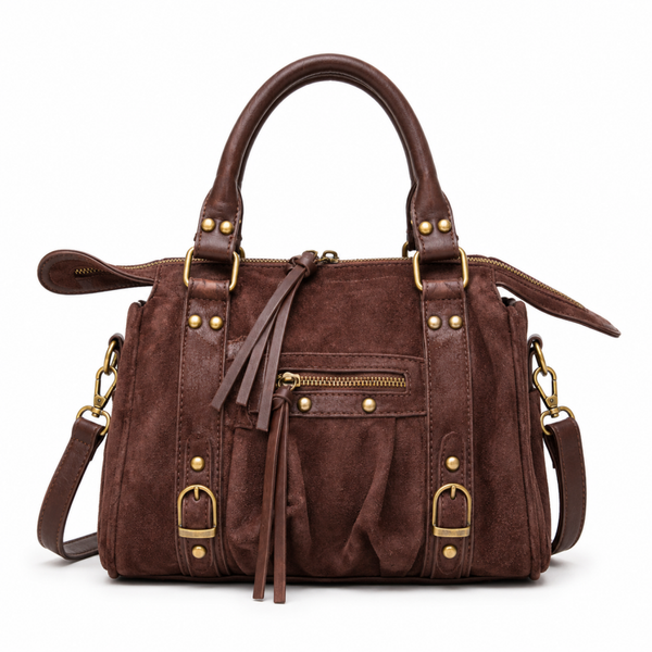 Citybag small donkerbruin