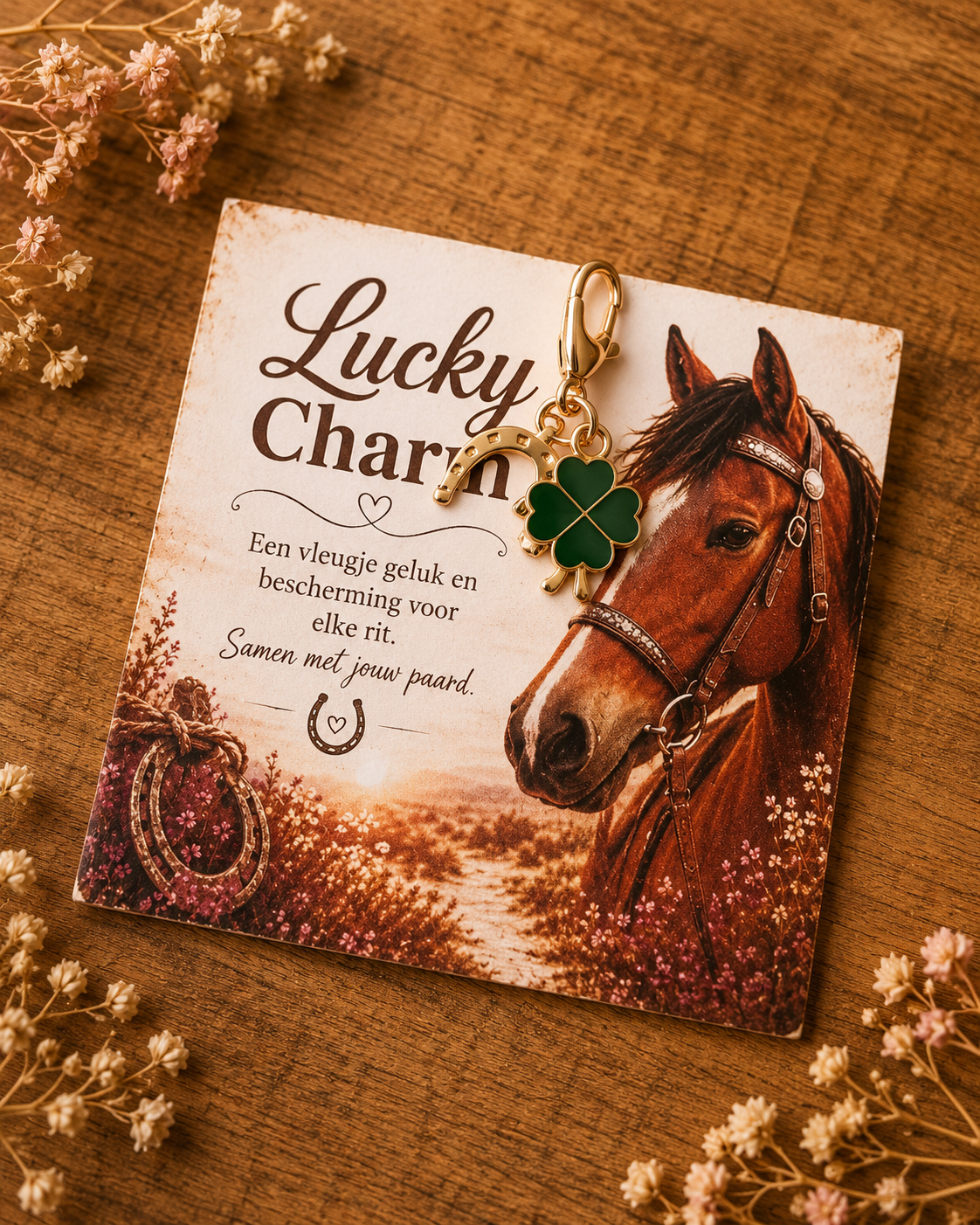 Lucky charm goud