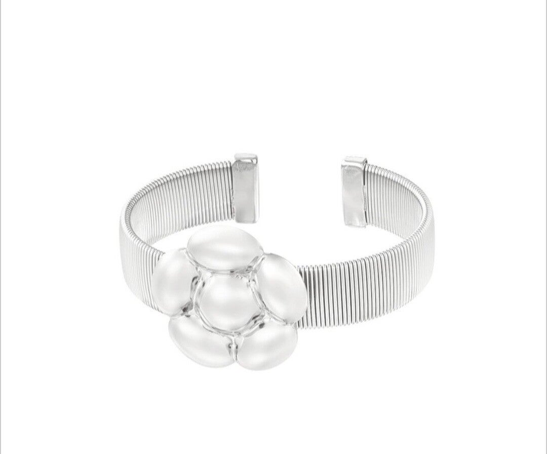 Armband bangel bloem