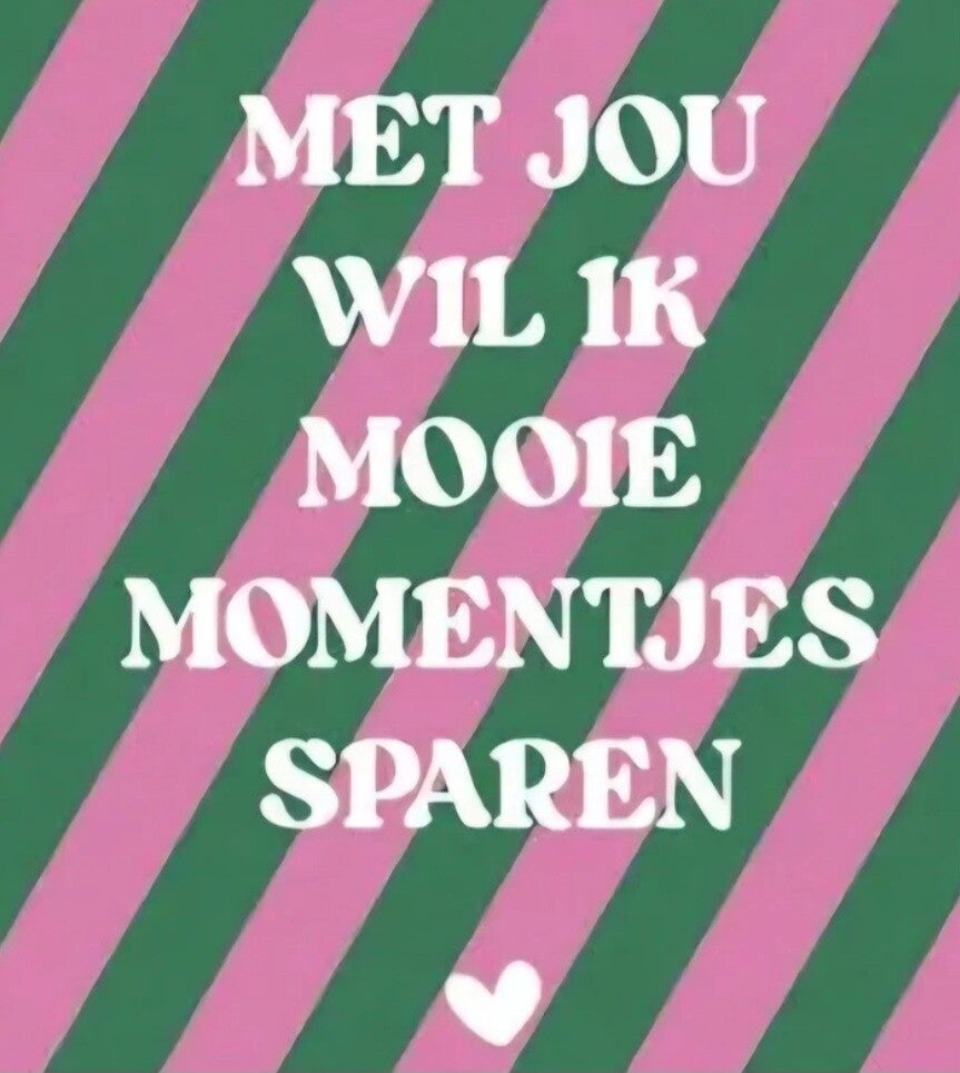 Tegeltje mooie momenten