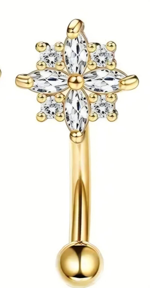 Daith Piercing Roestvrij Staal – Stijlvolle & Hypoallergene Oorpiercing voor Vrouwen nadine