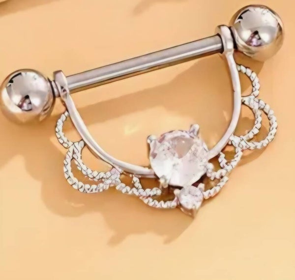 Tepelpiercing Roestvrij Staal – Veilige & Stijlvolle Piercing voor Vrouwen anneloes