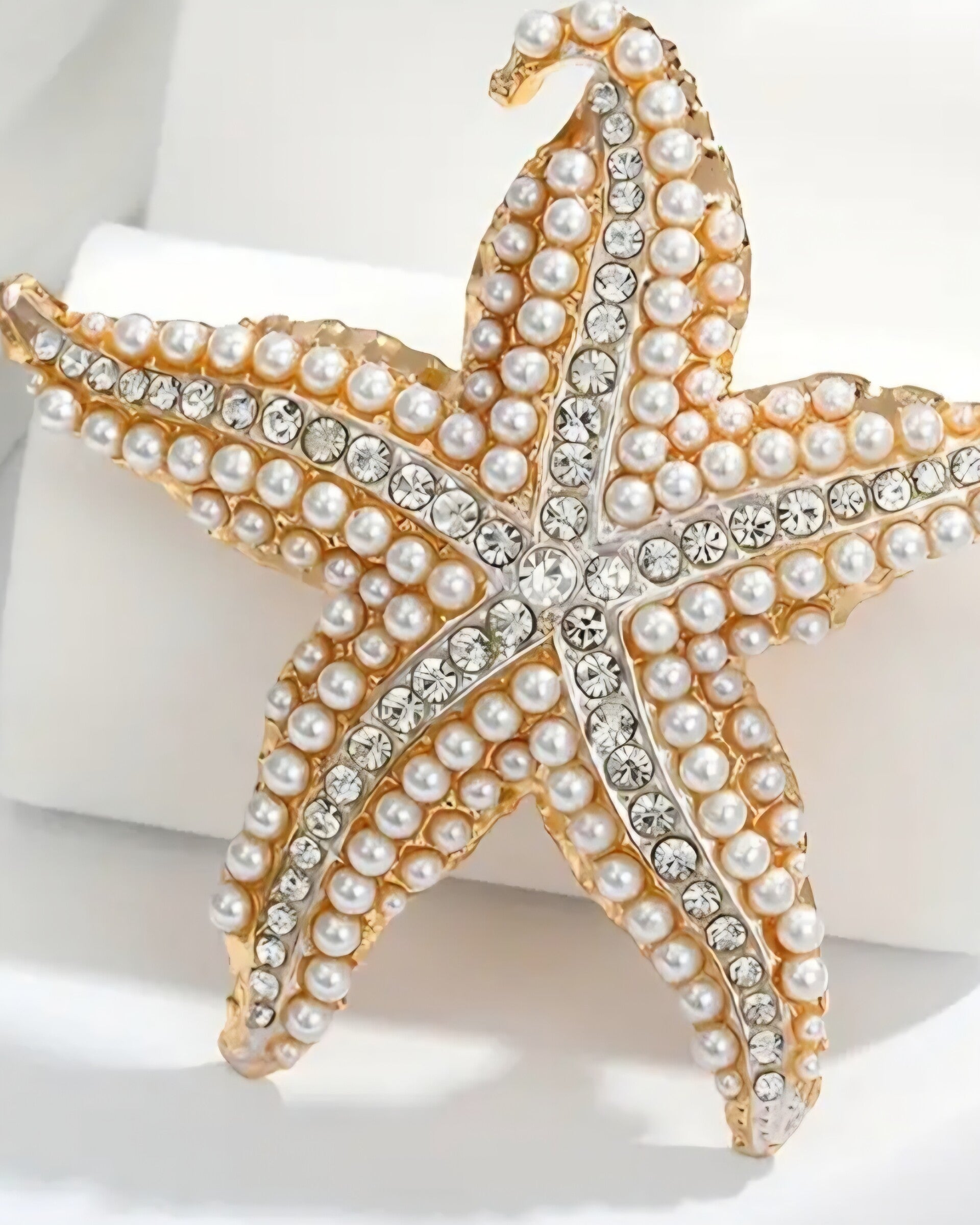 Statement broche zeester