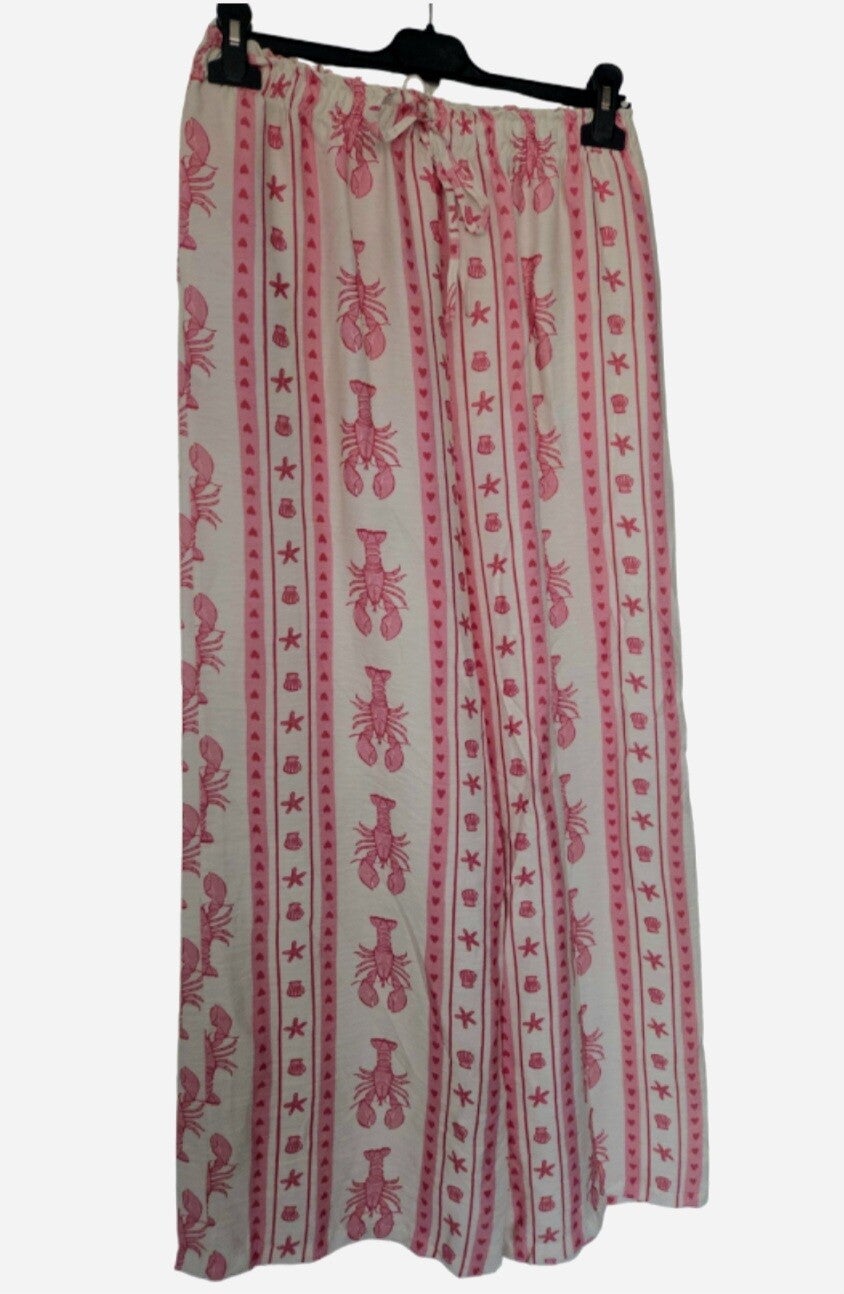 Broek kreeft licht roze