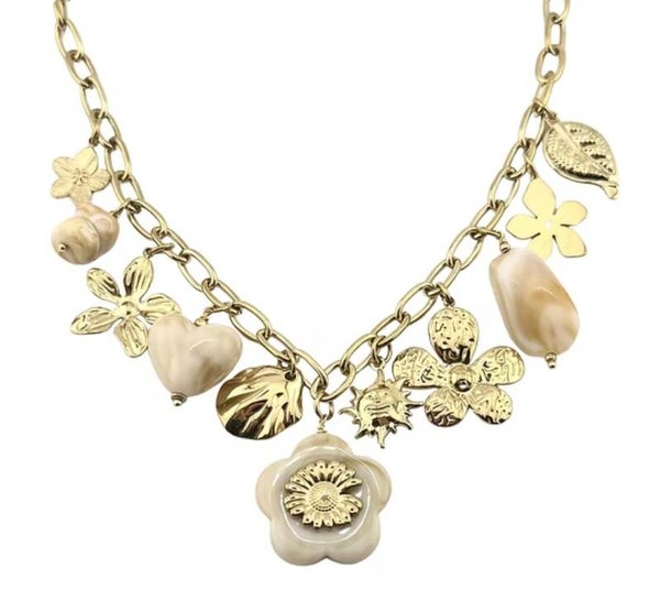 Ketting bedel flower