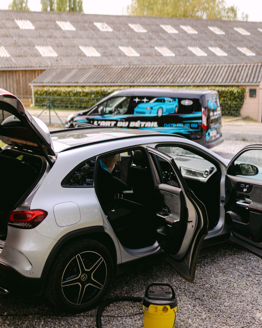 Nettoyage automobile à domicile à Jodoigne par L'Art du Détail