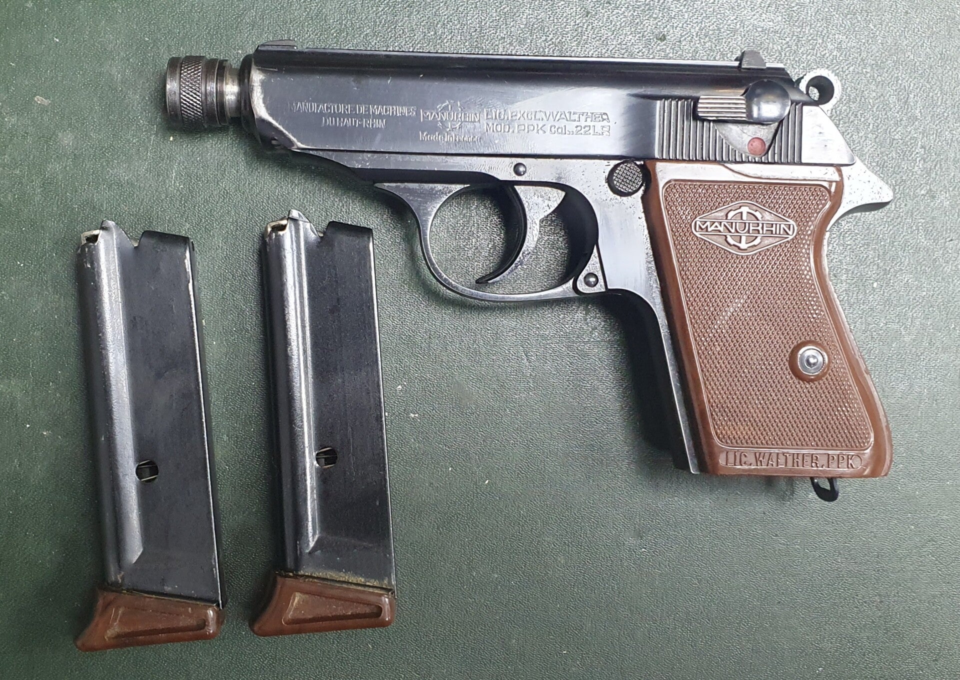 Pistolet MANURHIN PPK Cal. 22 LR