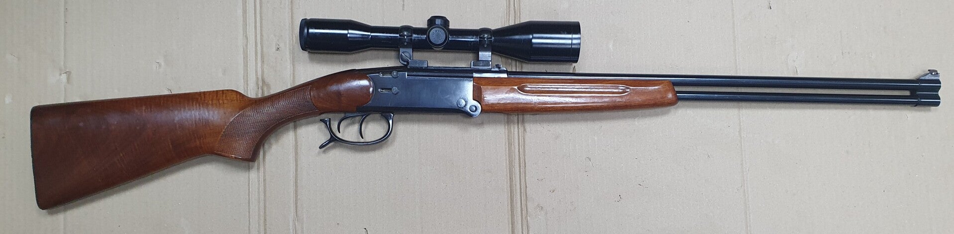 Carabine RAF Mixte Superposé Cal. 410/76 et 22 WIN MAG R F