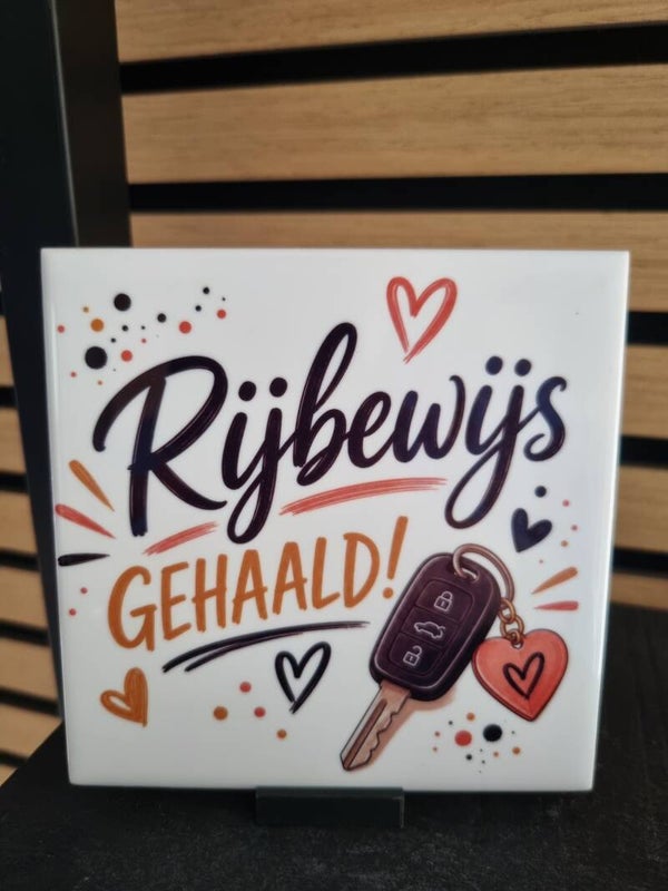 Rijbewijs gehaald ♡