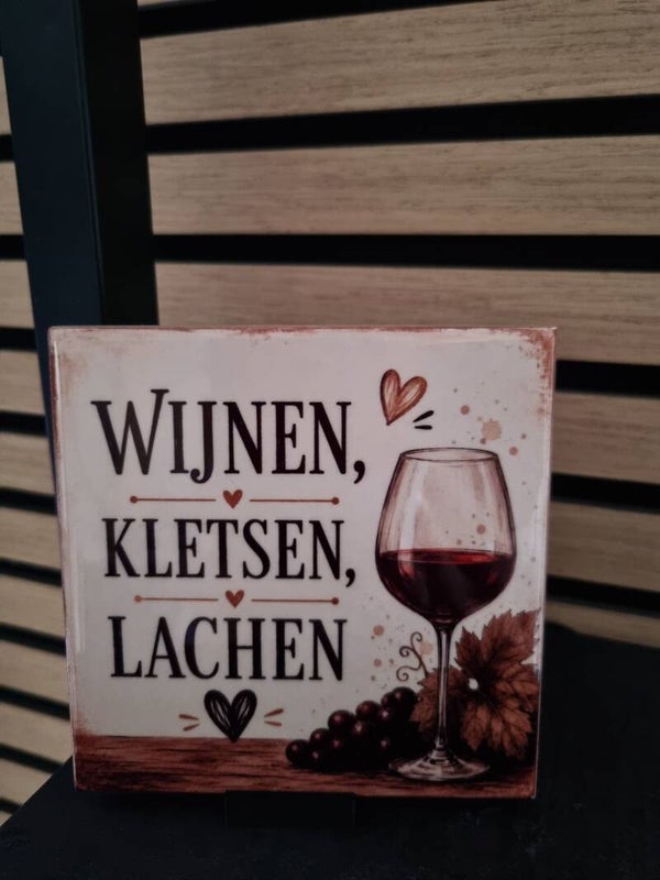 Wijnen • Kletsen • Lachen
