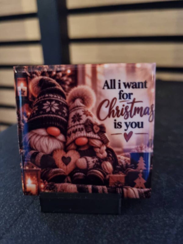 All i want for Christmas is you.