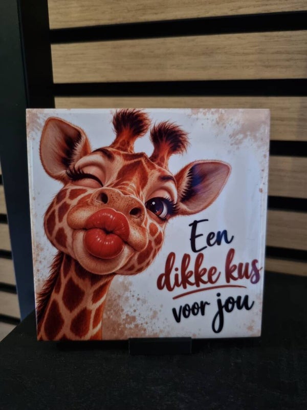 Een dikke kus voor jou
