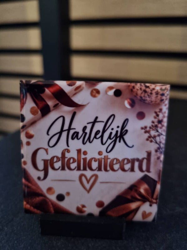 Hartelijk gefeliciteerd ♡