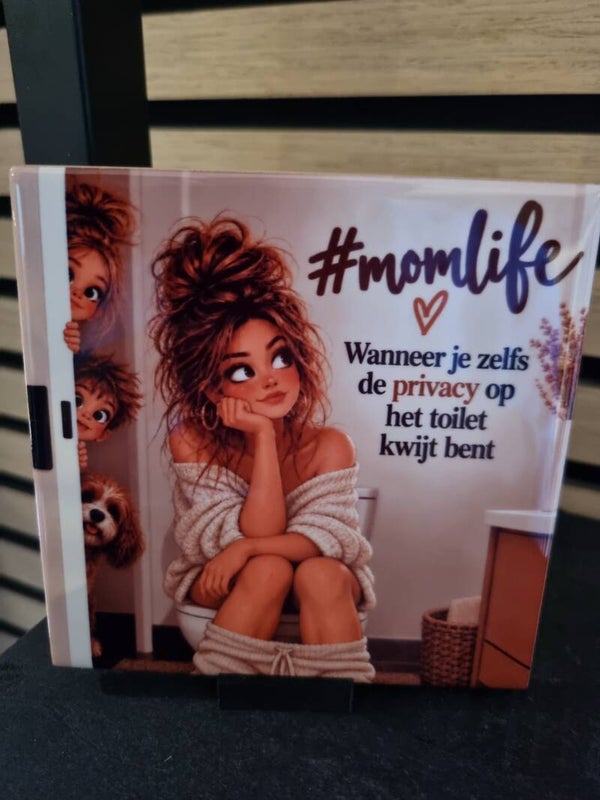 #momlife – Wanneer je zelfs de privacy op het toilet kwijt bent