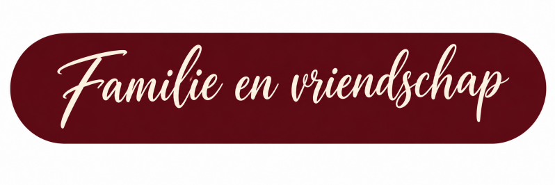 Tegeltjes • Familie en vriendschap 
