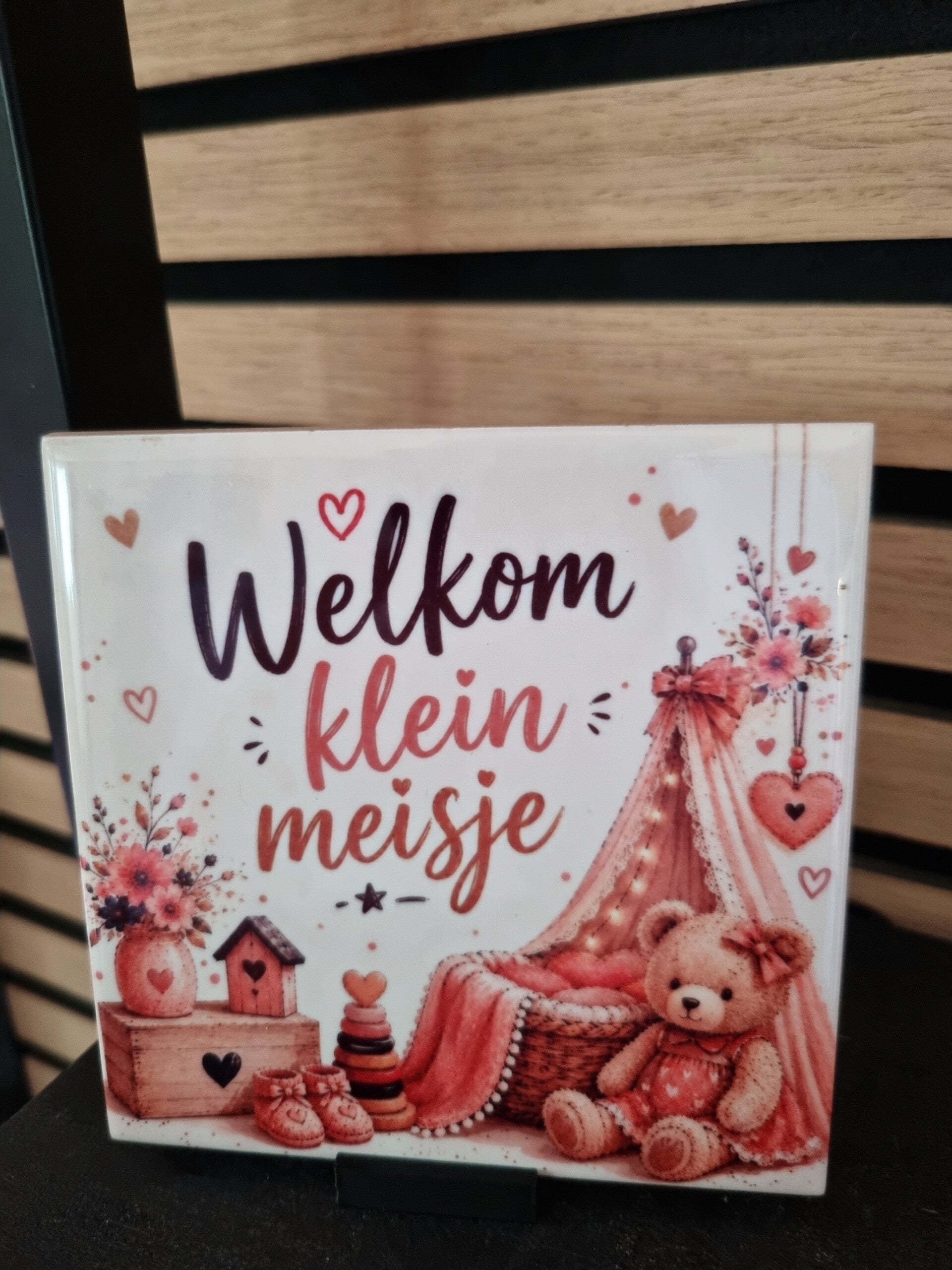 Welkom klein meisje