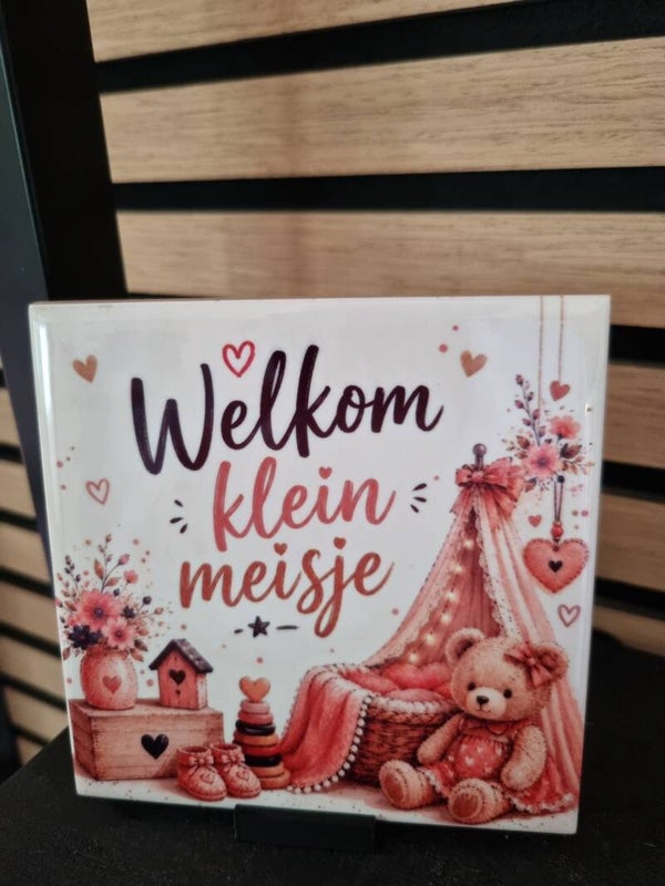 Welkom klein meisje