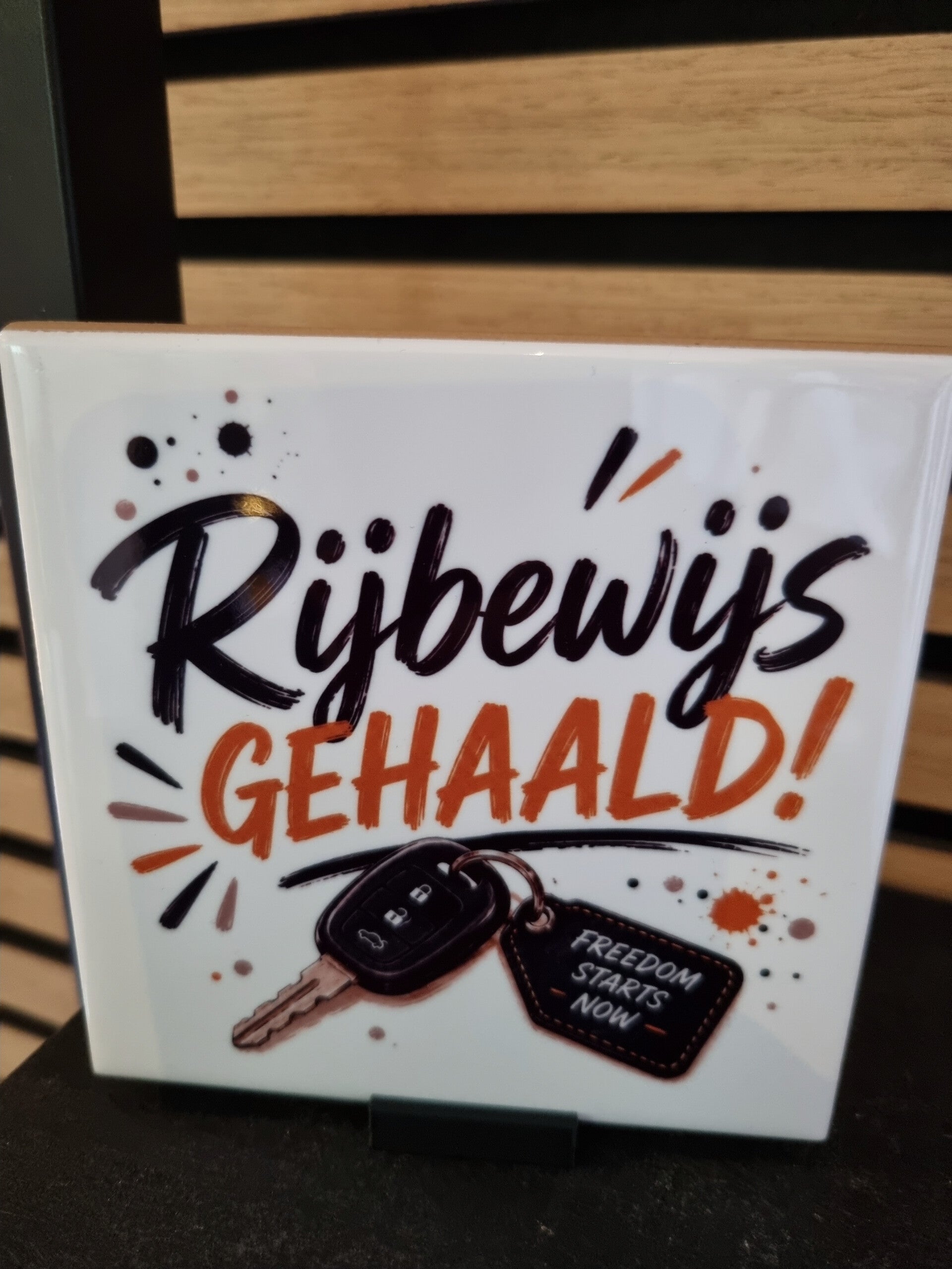 Rijbewijs gehaald!