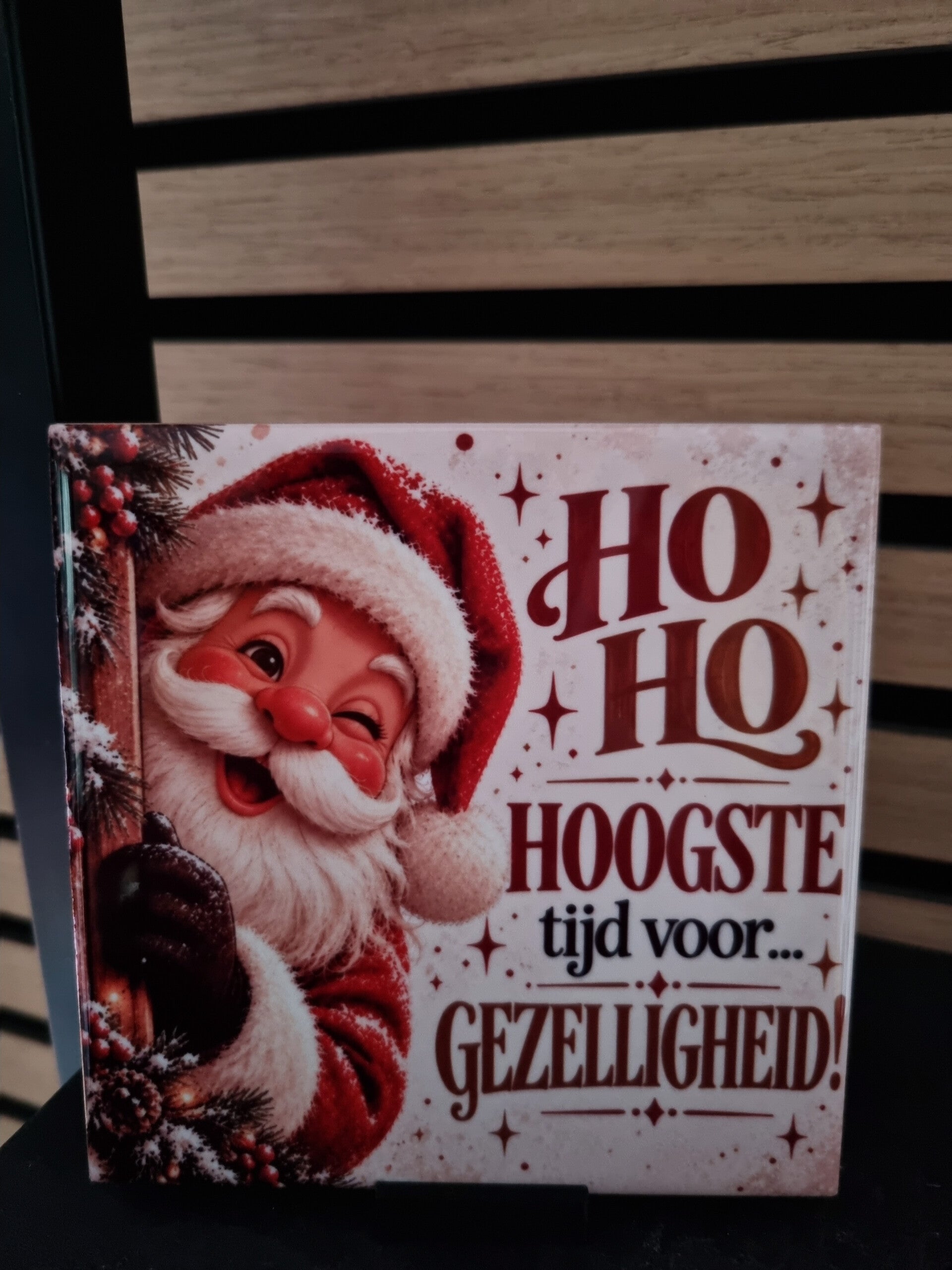 Ho Ho Hoogste tijd voor gezelligheid