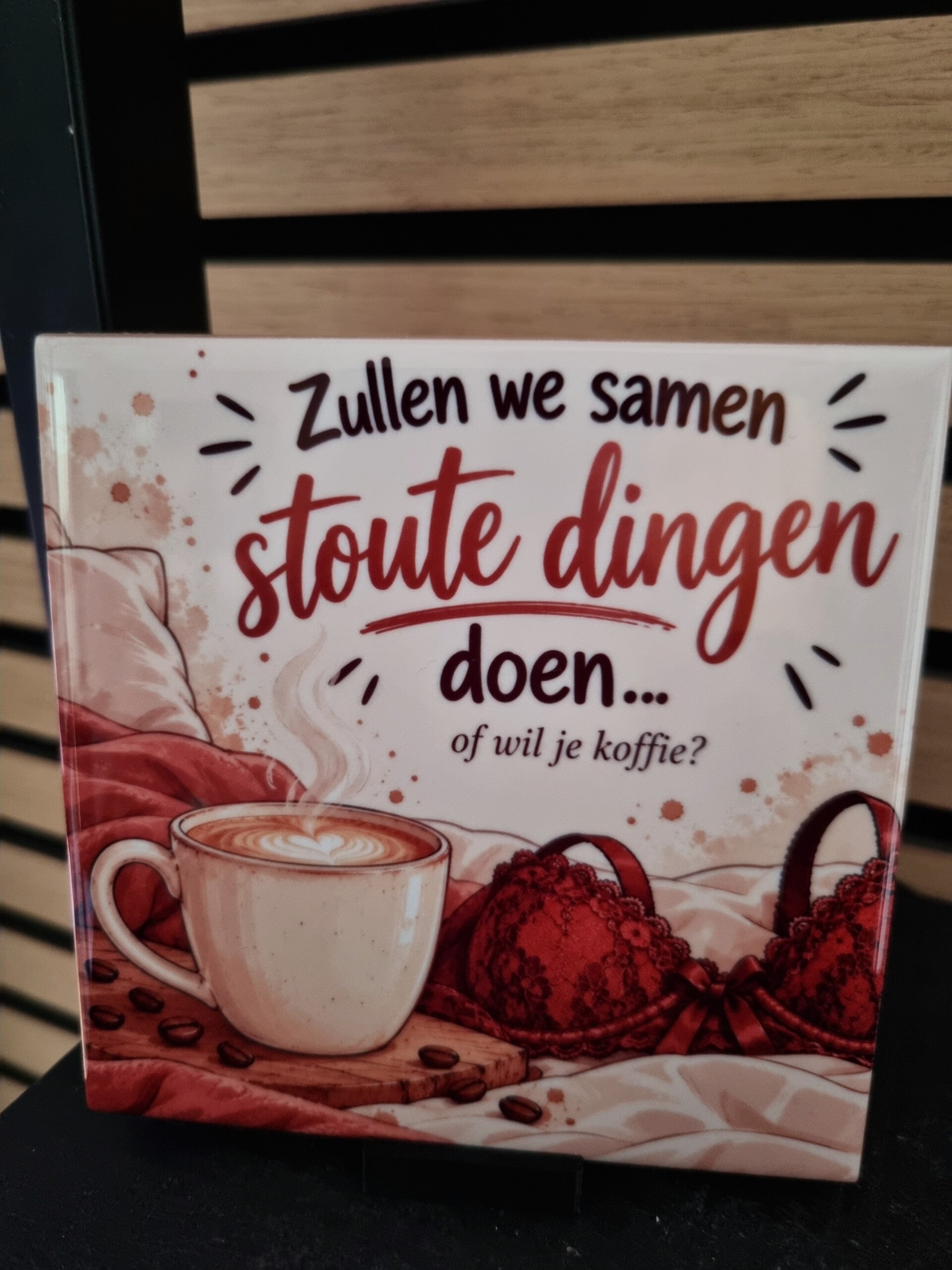 Zullen we samen stoute dingen doen… of wil je koffie?