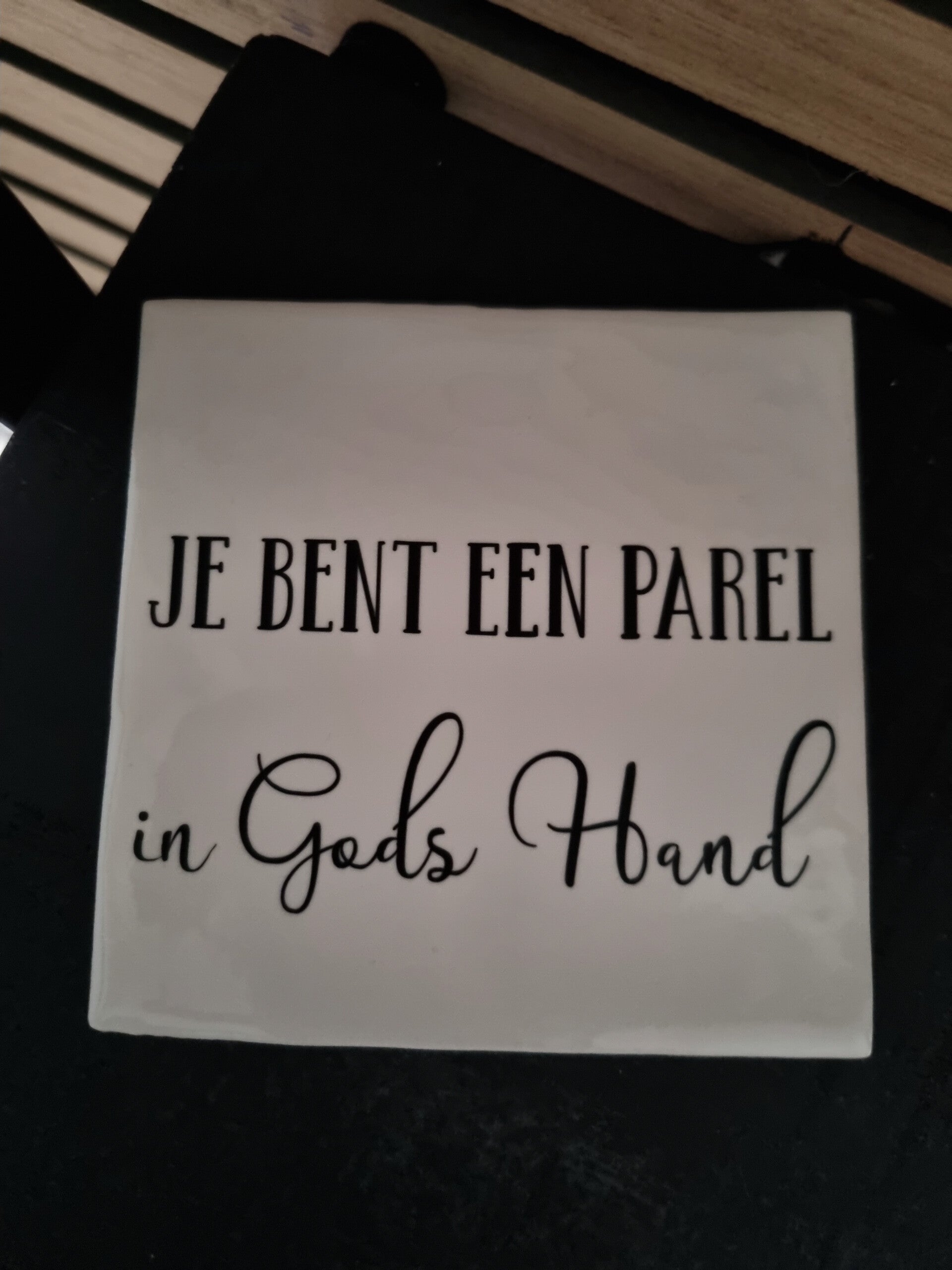 Je bent een parel in Gods hand