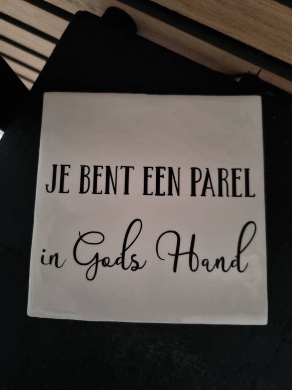 Je bent een parel in Gods hand