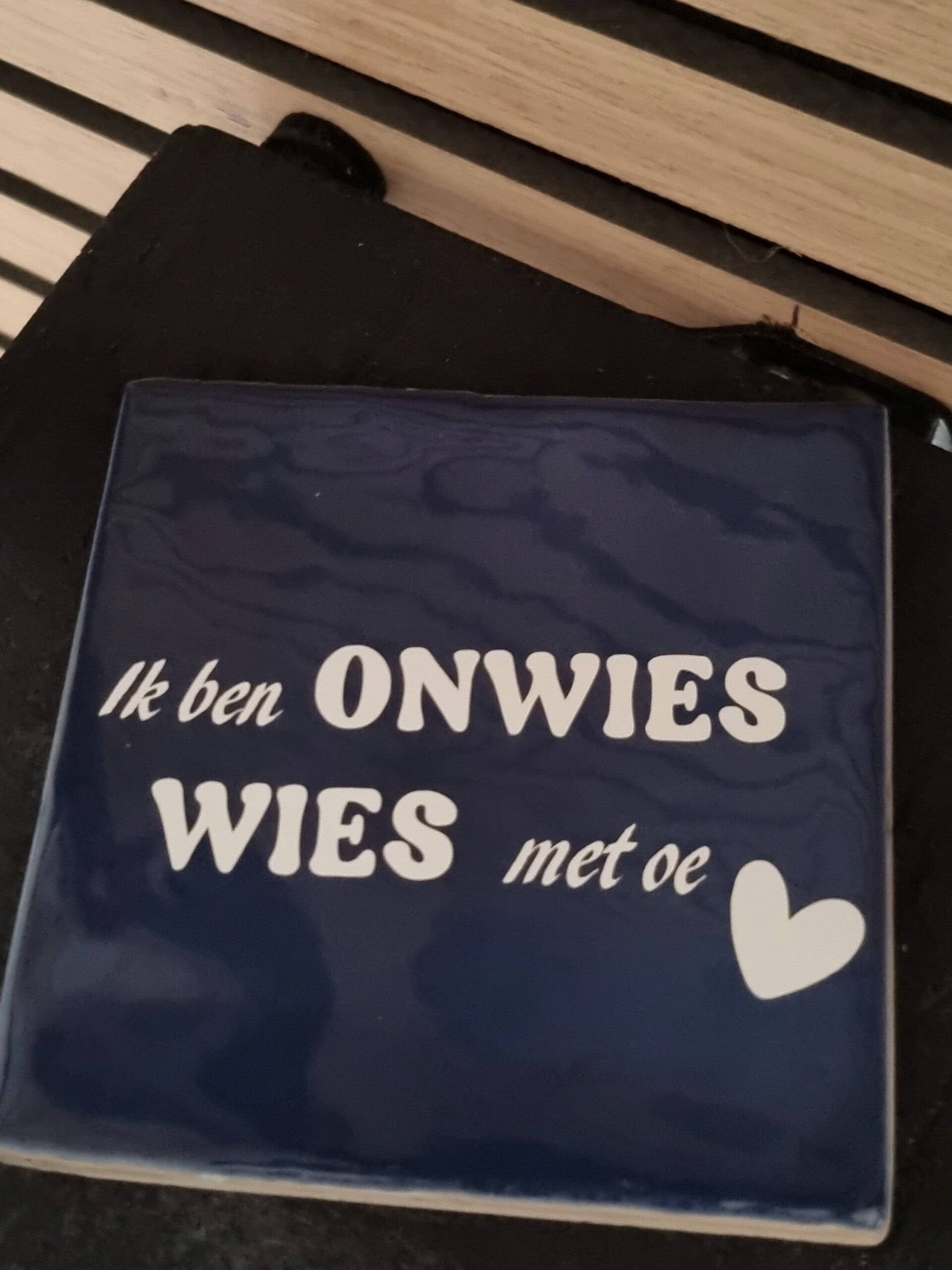 Ik ben onwies wies met oe ♡ Kobaltblauw